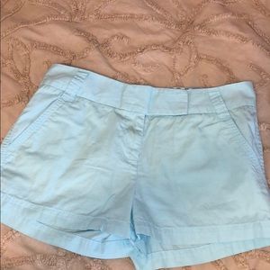 j.crew vintage blue shorts